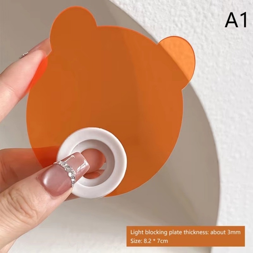 Anti Blue Light Film - Acrylic Light-Blocking Baffle Anti-Blue-Light Straight-Shaped Nail