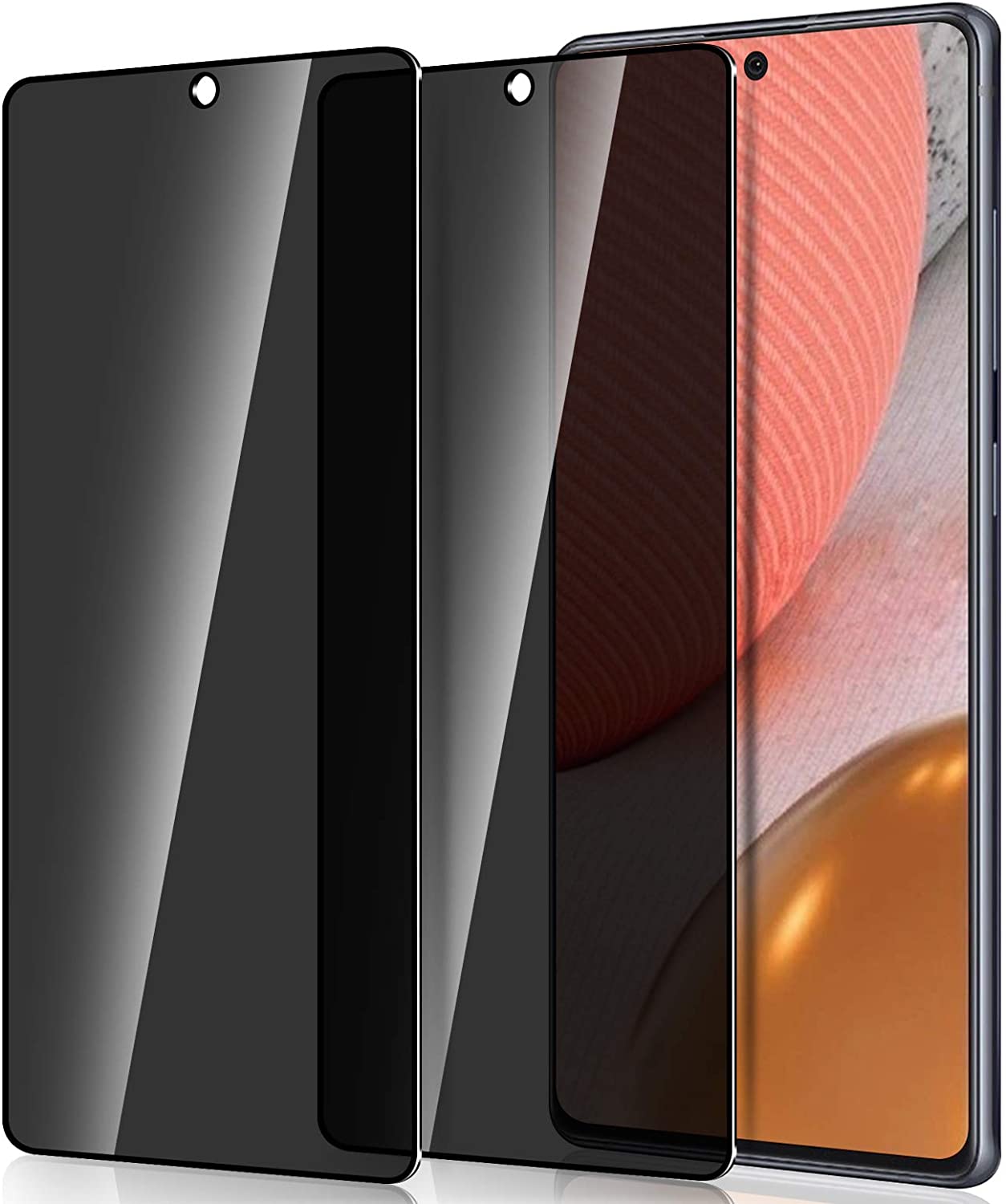Privacy Filter 2Pack - 2 PACK Privacy Filter Tempered Glass