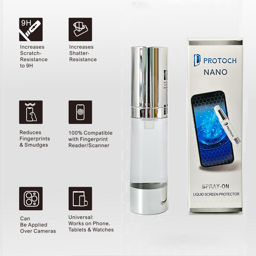 Invisible Nano Liquid Screen P - Oleophobic Coating Spray recensione e prezzo
