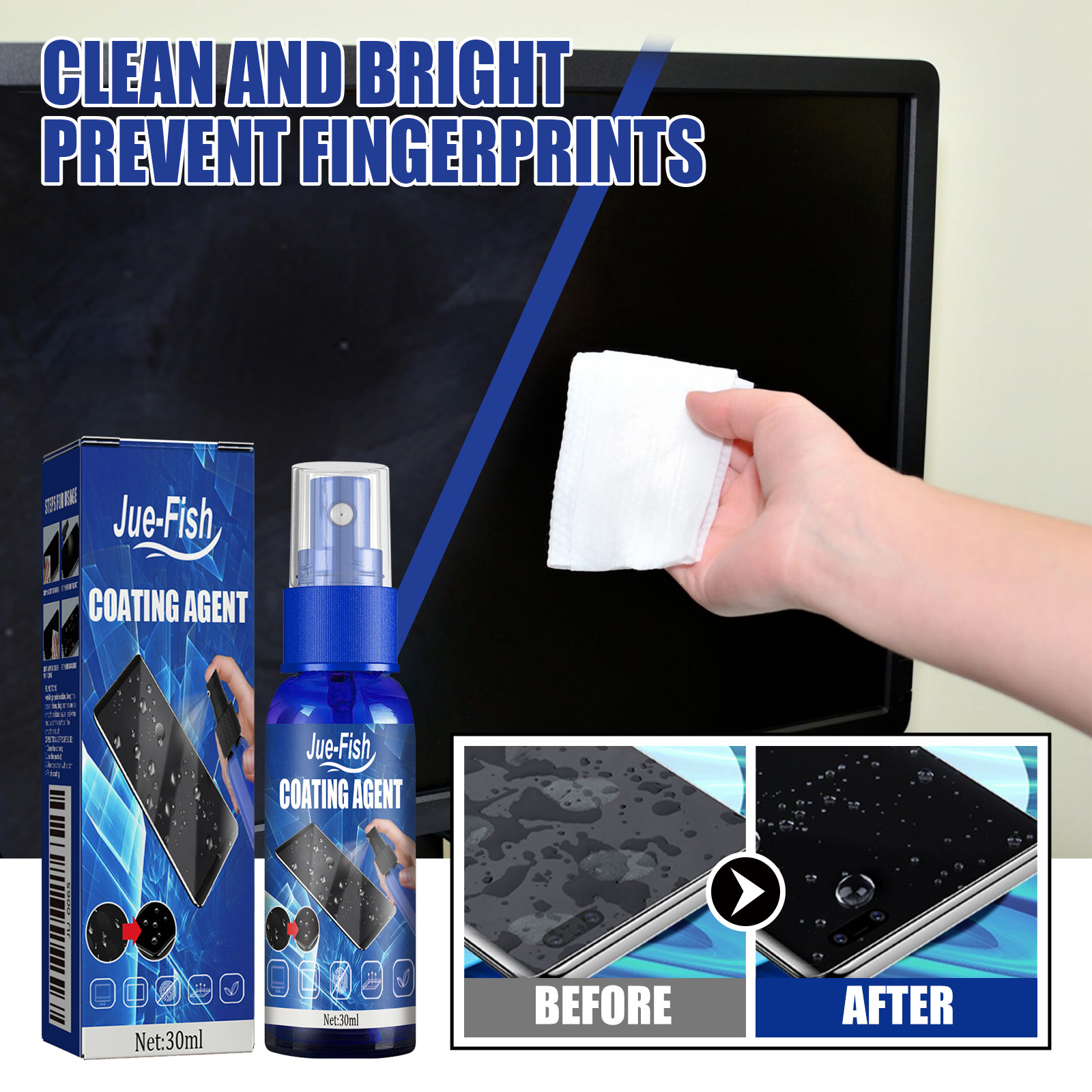 Screen Coating Agent, Smartpho - Oleophobic Coating Spray recensione e prezzo