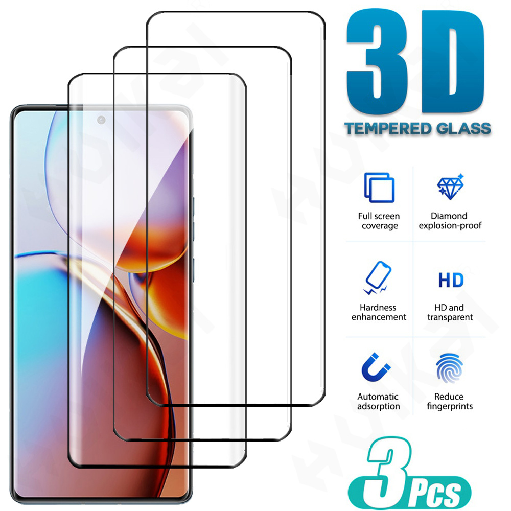 1-3 Pcs Tempered Glass For Mot - Curved Edge Screen recensione e prezzo