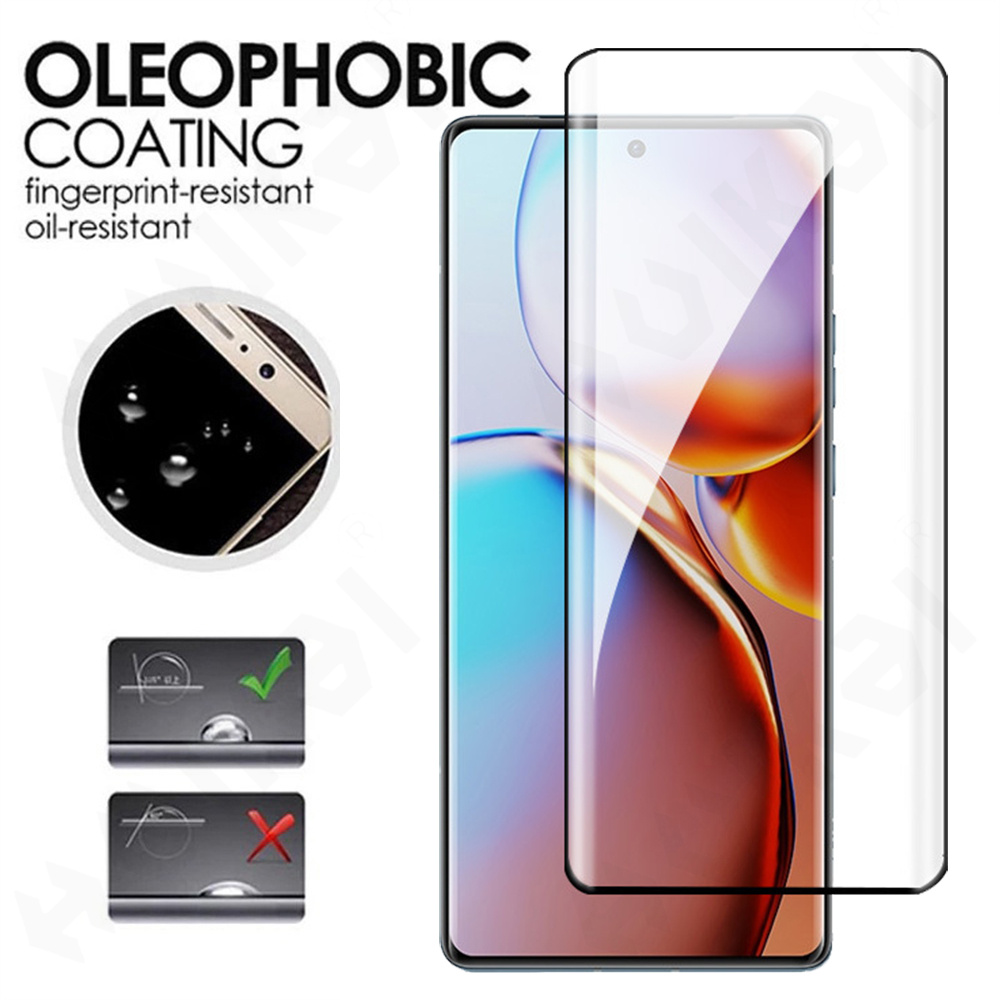 1-3 Pcs Tempered Glass For Mot - Curved Edge Screen recensione e prezzo