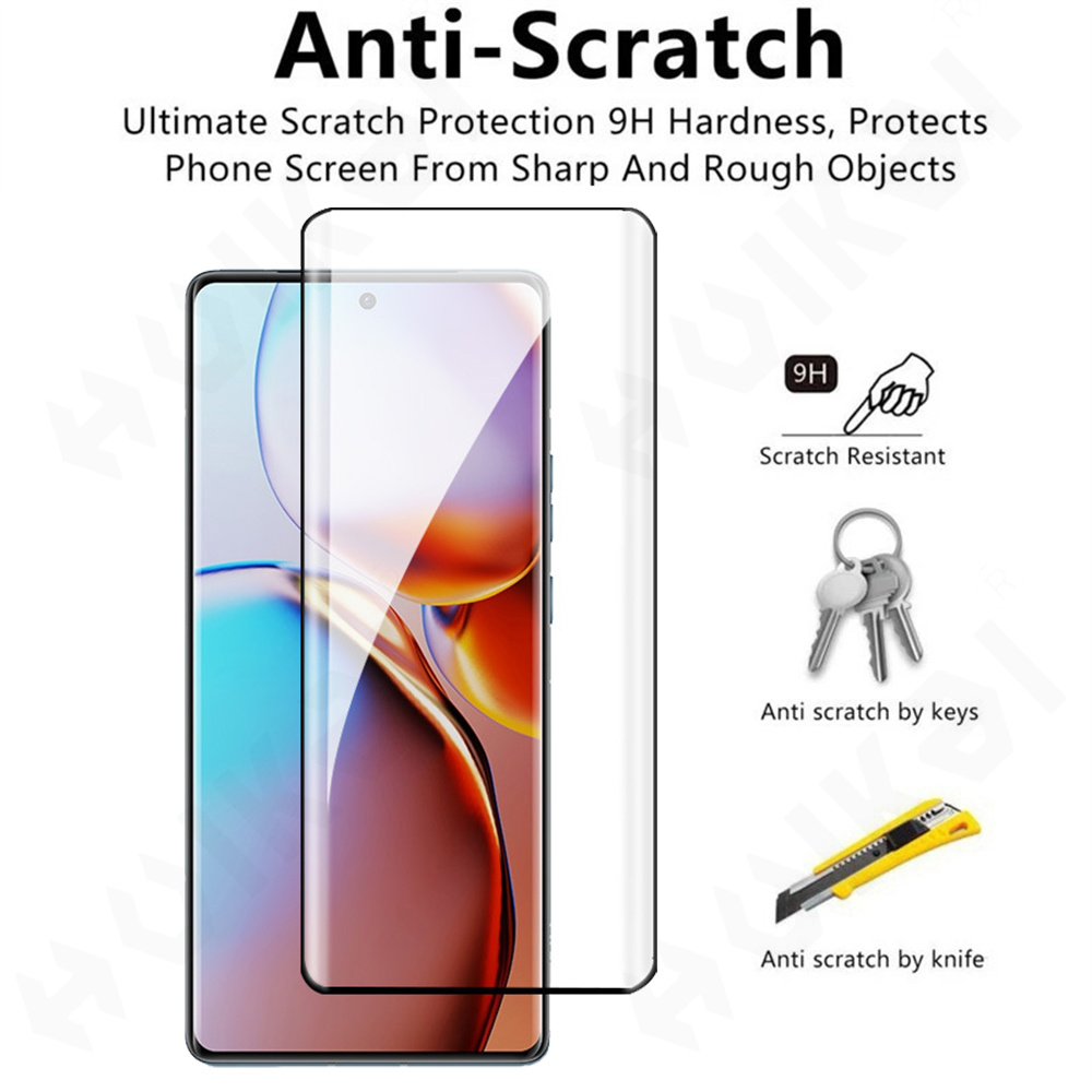 1-3 Pcs Tempered Glass For Mot - Curved Edge Screen recensione e prezzo
