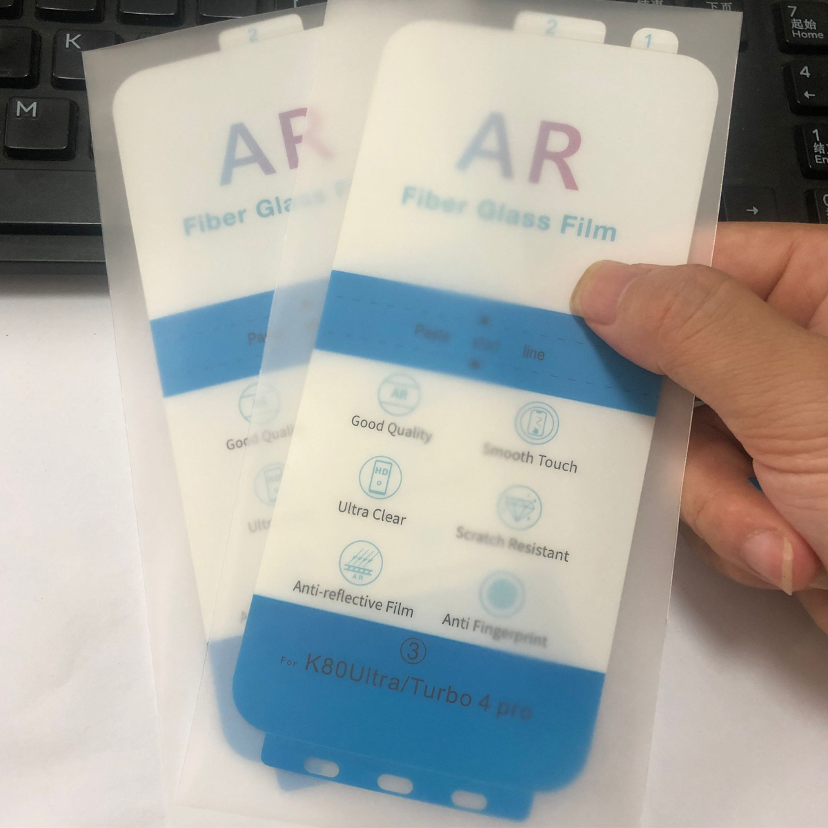 2Pcs AR Anti-Reflection PET Fi - Screen Alignment Tool recensione e prezzo