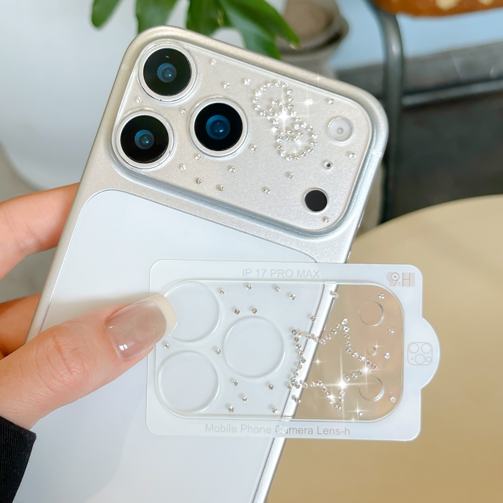 Luxuruy Diamond 3D Heart Glass - Camera Lens Protector recensione e prezzo