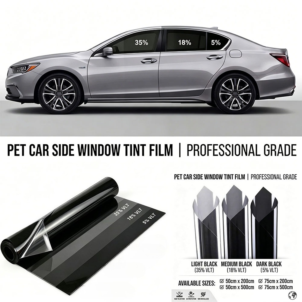 2m/5m 5/18/35 Percent VLT Car  - Glass Protector Auto recensione e prezzo
