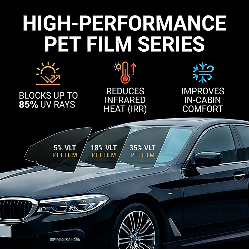 2m/5m 5/18/35 Percent VLT Car  - Glass Protector Auto recensione e prezzo
