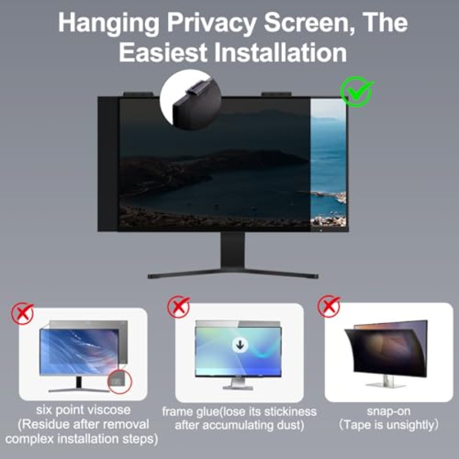 [2-Pack] 24 Inch Privacy Scree - Privacy Filter 2Pack recensione e prezzo