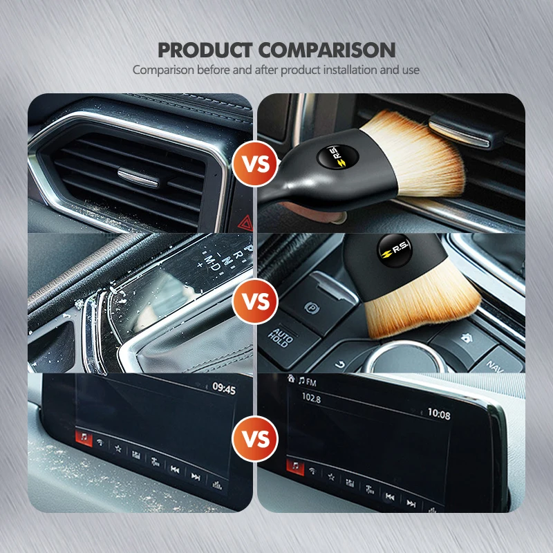 Car Sticker Car Interior Clean - Dust Removal Sticker recensione e prezzo