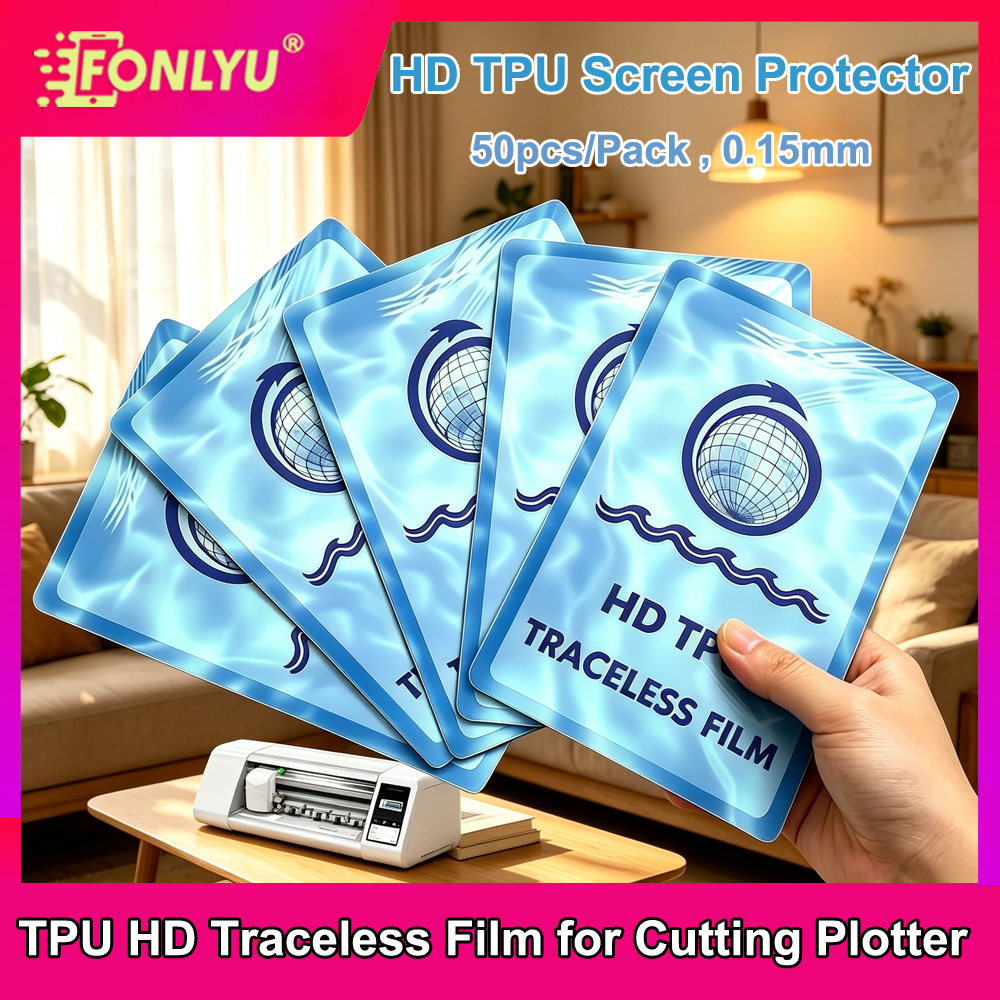 FONLYU 50pc HD Traceless TPU H - Screen Protector Cutter recensione e prezzo