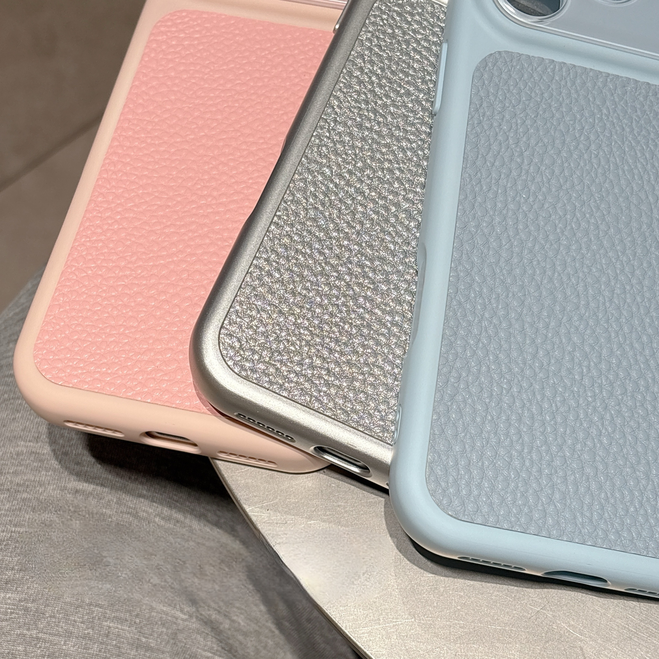Luxury Lychee Grain Leather Te - Camera Lens Protector recensione e prezzo
