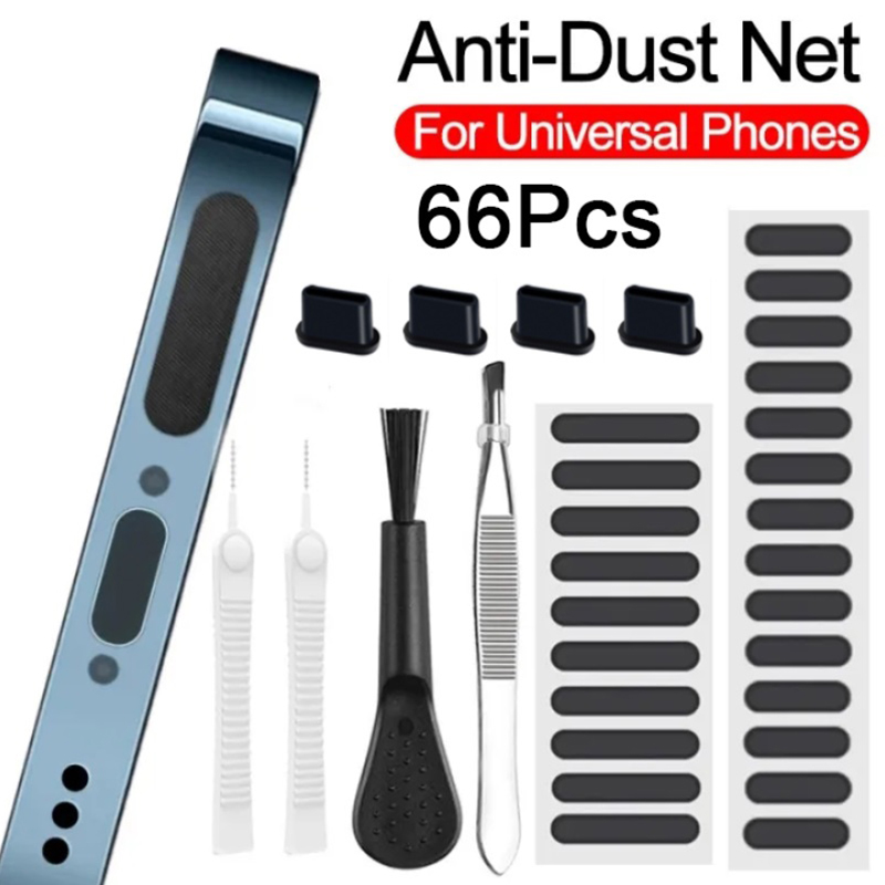 66PCS Dust Plug Phone Speaker  - Dust Removal Sticker recensione e prezzo