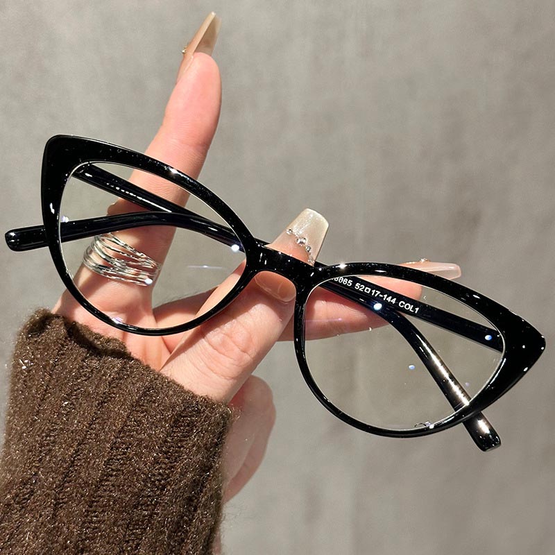 Small Cat Eye Eyeglasses Women - Anti Blue Light Film recensione e prezzo
