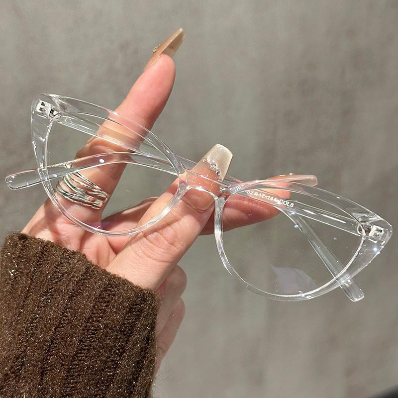 Small Cat Eye Eyeglasses Women - Anti Blue Light Film recensione e prezzo