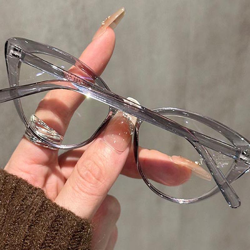 Small Cat Eye Eyeglasses Women - Anti Blue Light Film recensione e prezzo