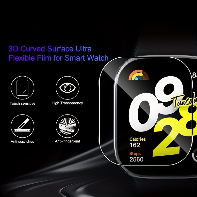 3-5Pcs Premium Tempered Glass  - Smartwatch Screen Film recensione e prezzo