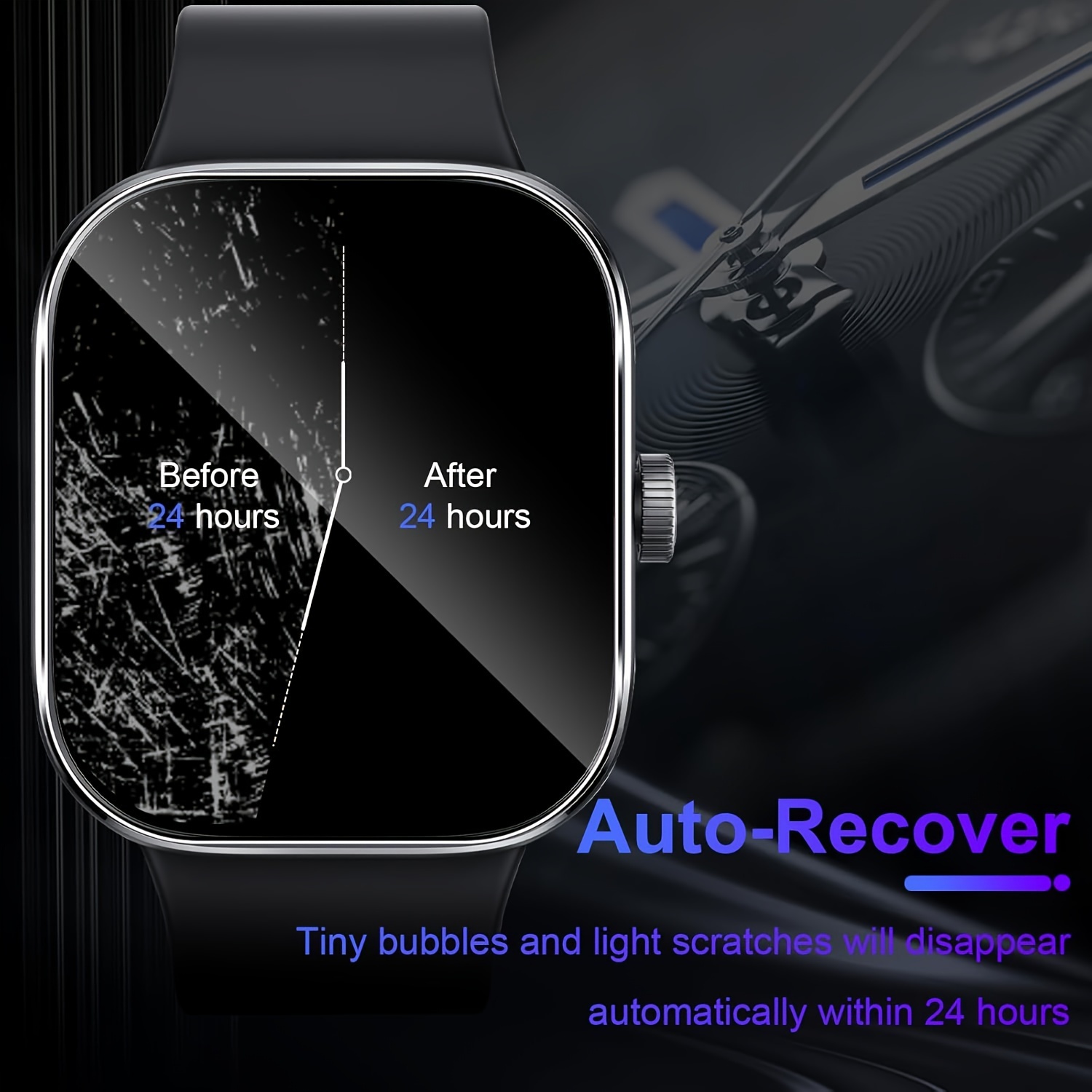 3-5Pcs Premium Tempered Glass  - Smartwatch Screen Film recensione e prezzo