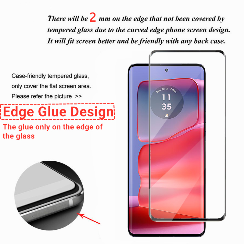 2/4PCS 3D Curved Edge Glass Fo - Curved Edge Screen recensione e prezzo