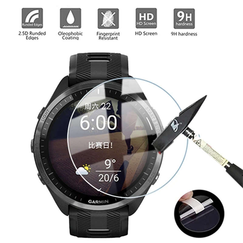 Tempered Glass For Garmin Fore - Tempered Glass Screen 9H recensione e prezzo