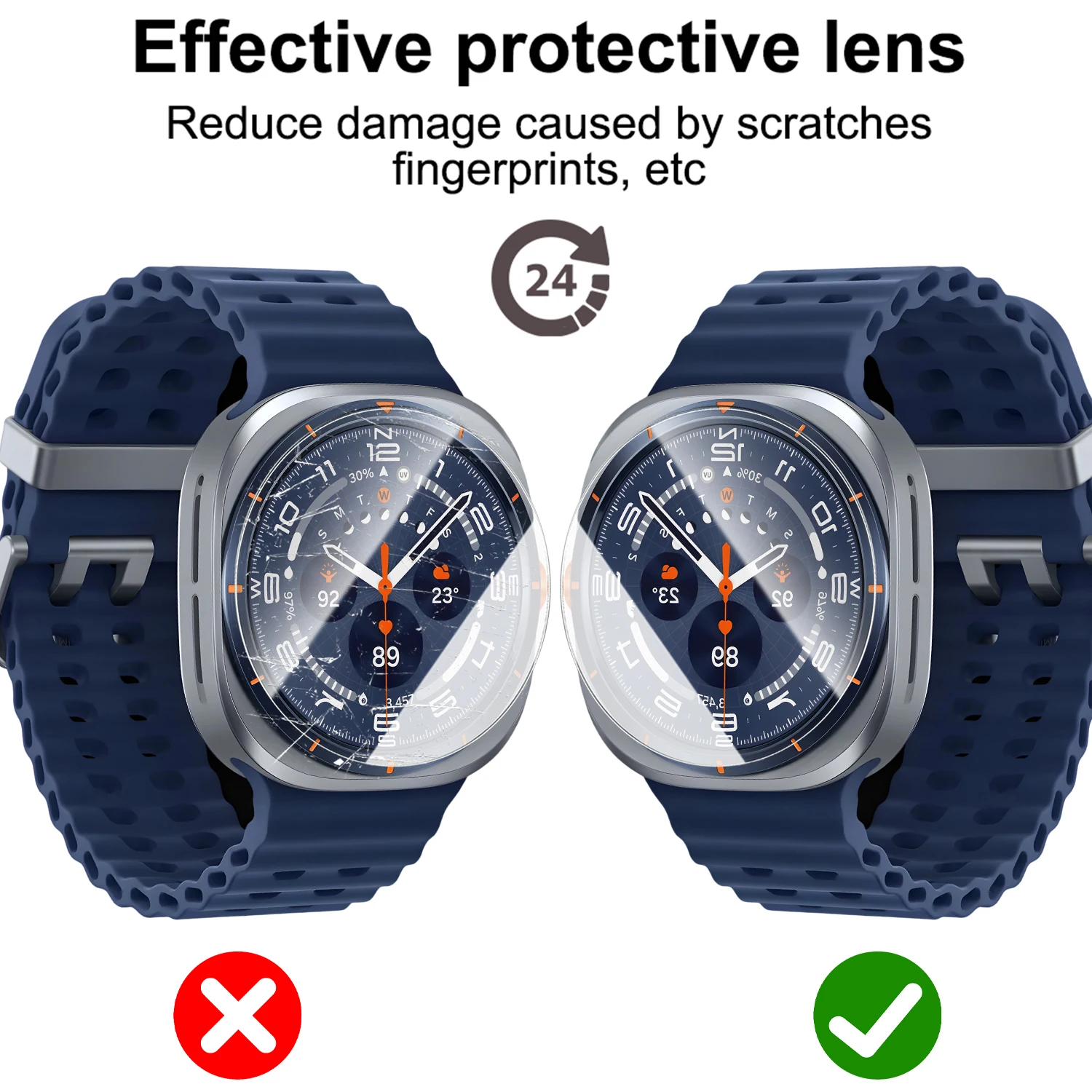 For Samsung Galaxy Watch Ultra - Glass Protector Auto recensione e prezzo