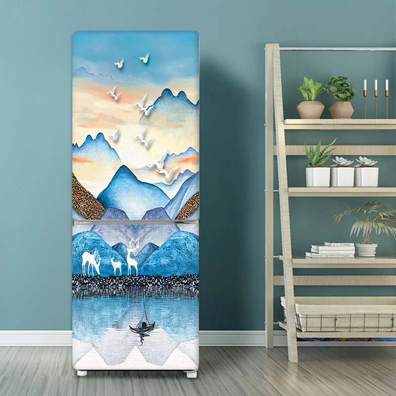 Seaside Beach Fridge Sticker F - Full Cover Adhesive recensione e prezzo