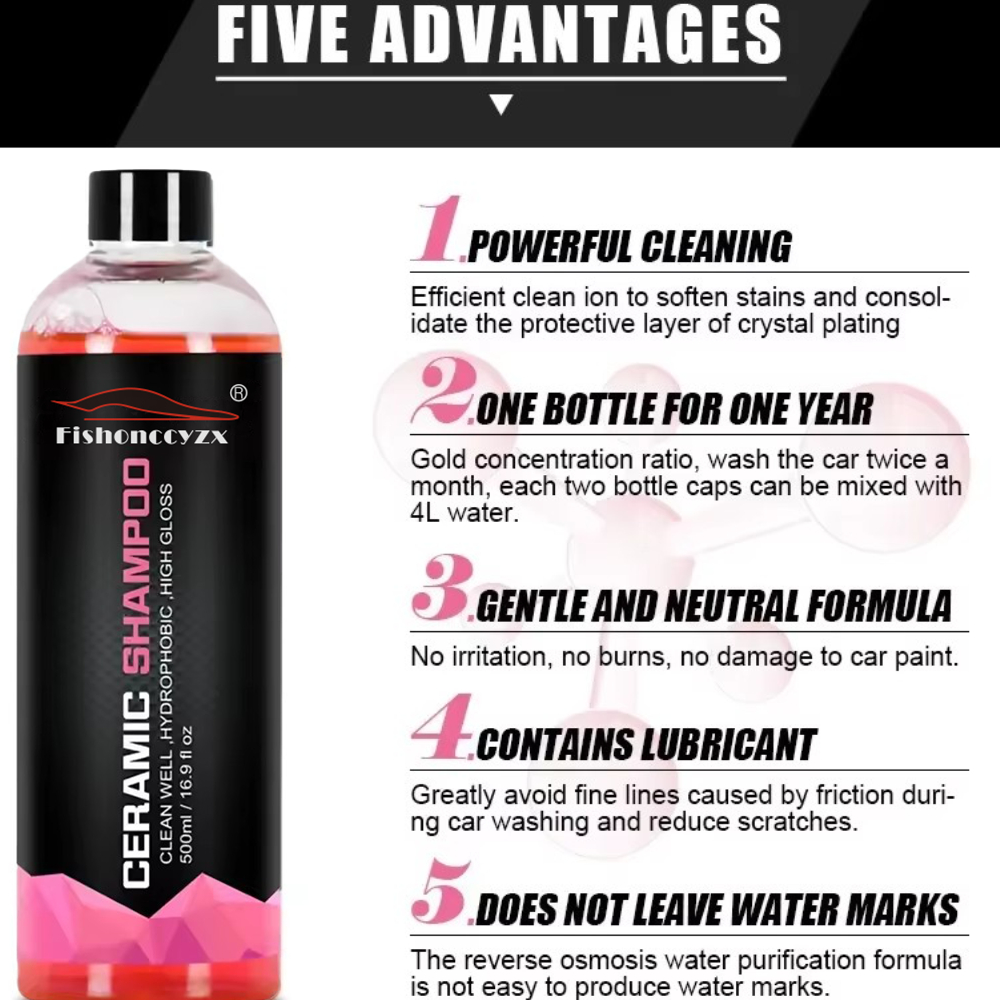 Car Washing Liquid Details Con - Nano Liquid Coating recensione e prezzo