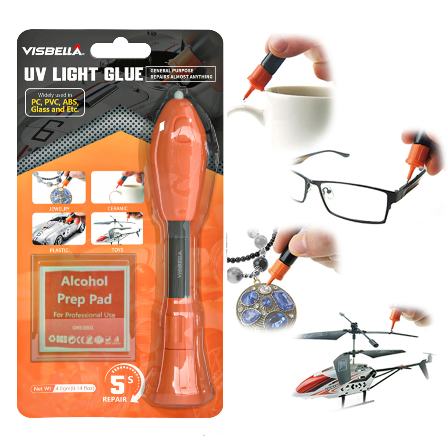 Fix Liquid Glue Metal Plastic  - Liquid Uv Glue Kit recensione e prezzo
