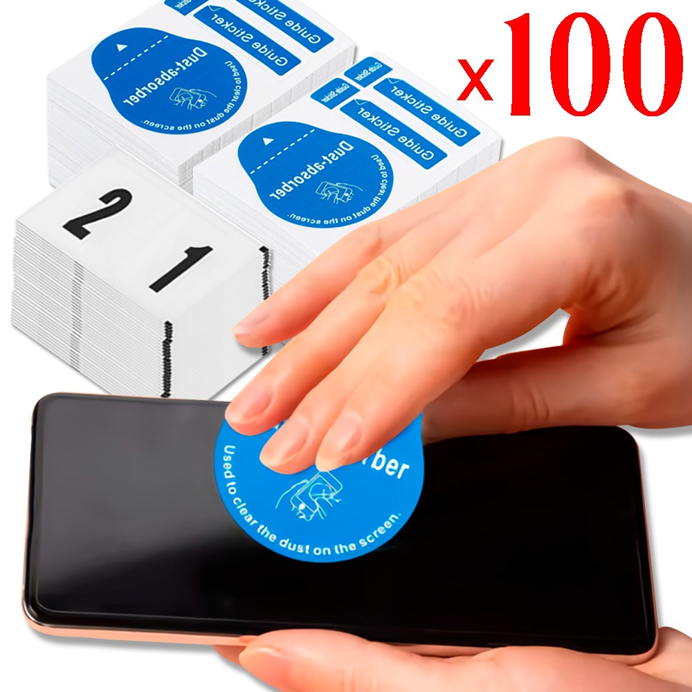 100/1Pcs Dust Removal Mobil Ph - Dust Removal Sticker recensione e prezzo