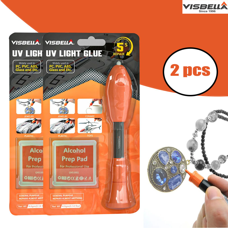 Visbella 2 PCS UV Light Glue P - Liquid Uv Glue Kit recensione e prezzo