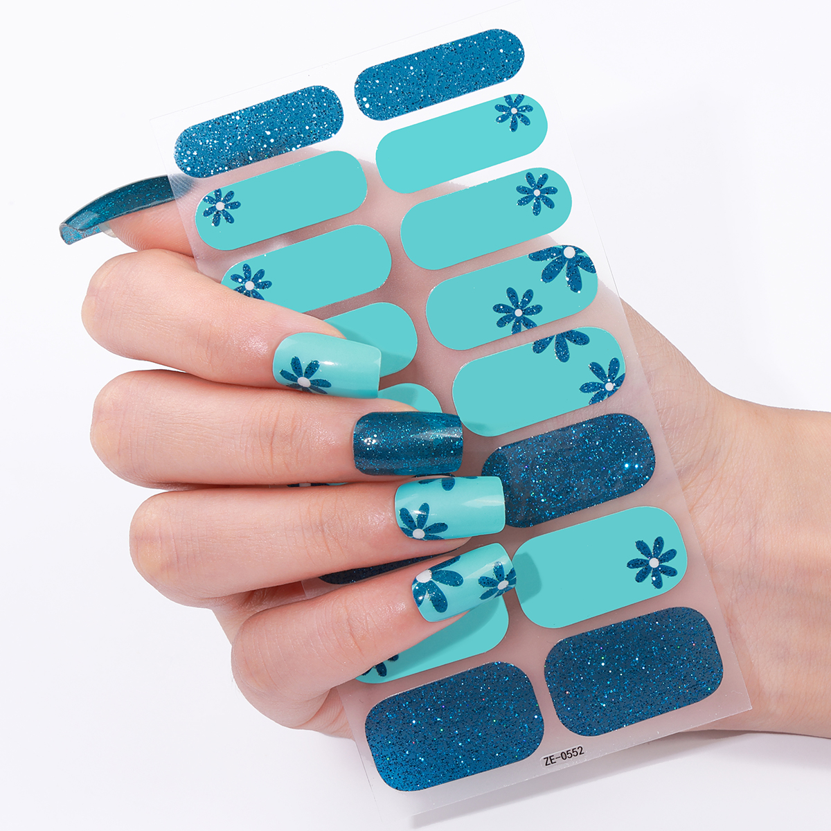 16Tips Full Cover Nail Sticker - Full Cover Adhesive recensione e prezzo