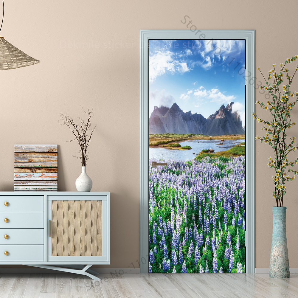 Natural Scenery Beach Waterfal - Full Cover Adhesive recensione e prezzo