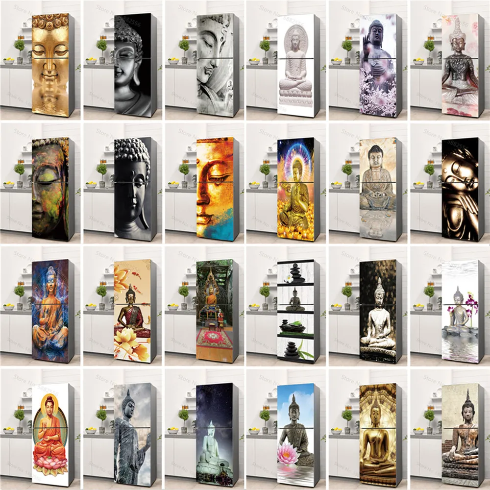 Buddha Art Vinyl Fridge Sticke - Full Cover Adhesive recensione e prezzo