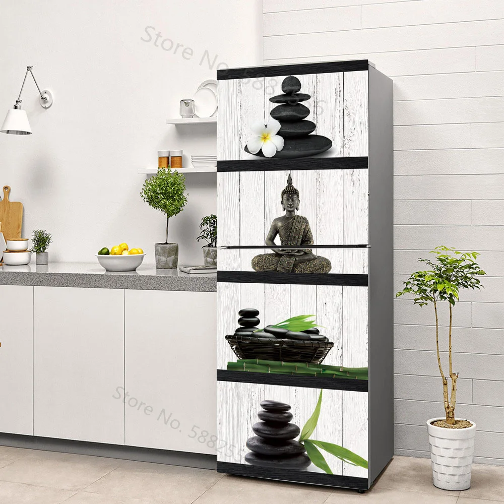 Buddha Art Vinyl Fridge Sticke - Full Cover Adhesive recensione e prezzo
