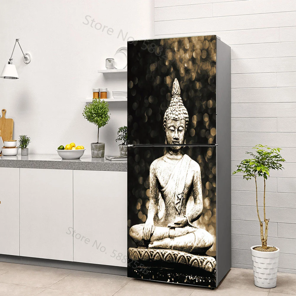 Buddha Art Vinyl Fridge Sticke - Full Cover Adhesive recensione e prezzo