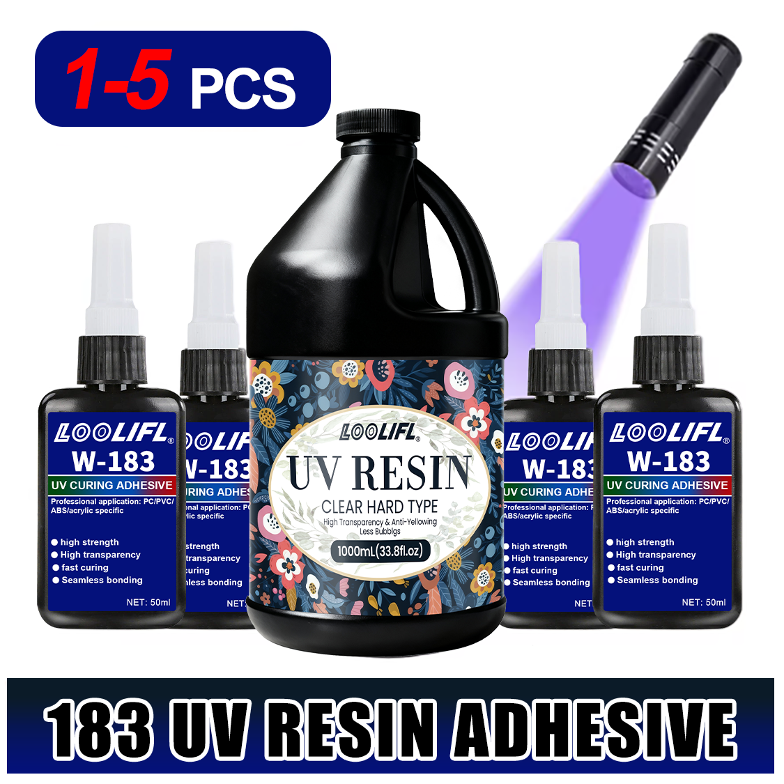 Hot Sell UV Hard Resin Adhesiv - Liquid Uv Glue Kit recensione e prezzo