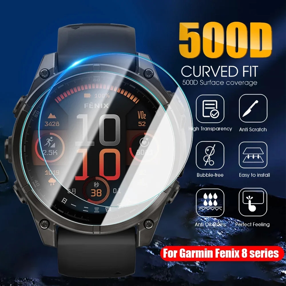 1/5pcs 9H HD Tempered Glass fo - Smartwatch Screen Film recensione e prezzo