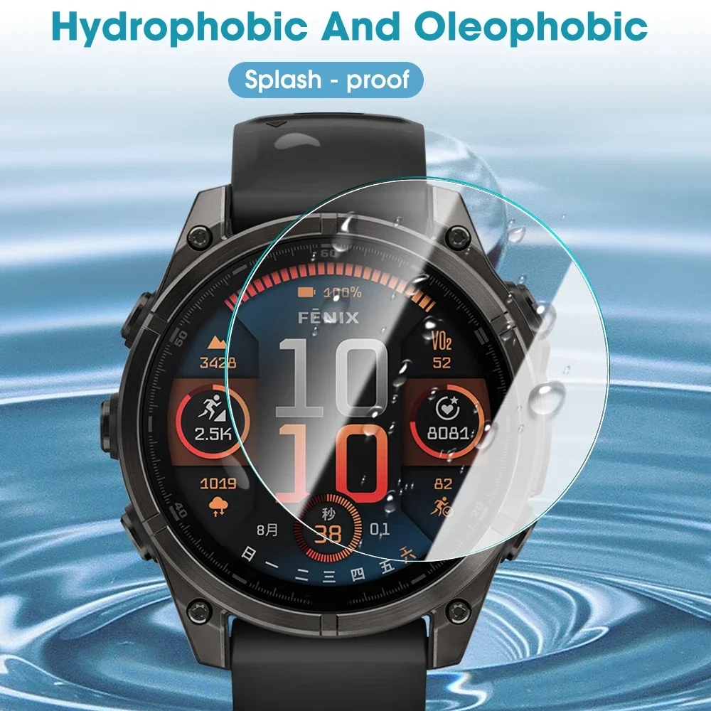 1/5pcs 9H HD Tempered Glass fo - Smartwatch Screen Film recensione e prezzo