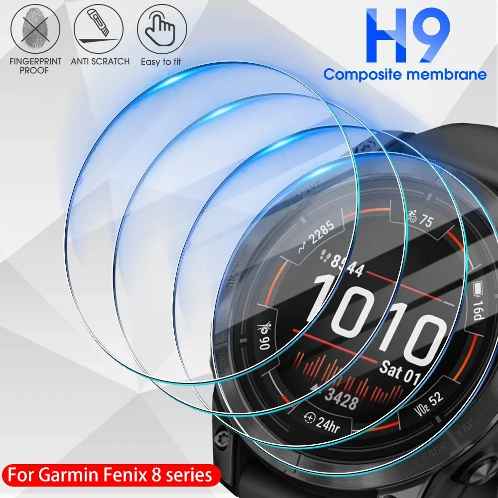 1/5pcs 9H HD Tempered Glass fo - Smartwatch Screen Film recensione e prezzo