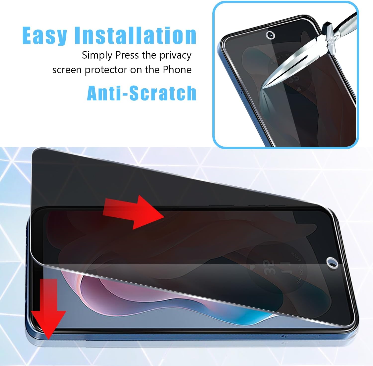 2 PACK Privacy Filter Tempered - Privacy Filter 2Pack recensione e prezzo