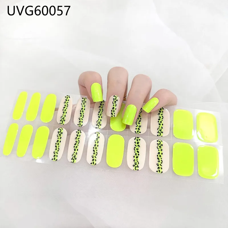 16/18/20Tips Gel Nail Stcikers - Full Cover Adhesive recensione e prezzo