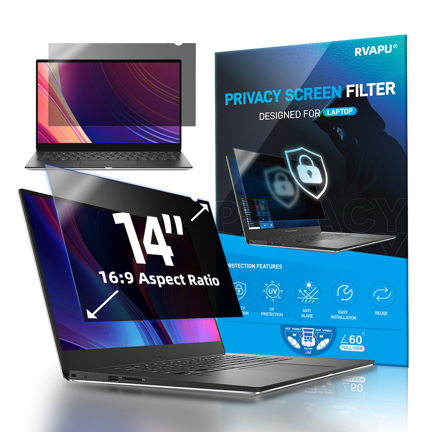 For Laptop 14 inch Privacy Ant - Matte Anti Glare Screen recensione e prezzo