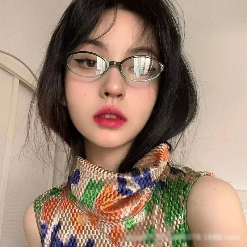 Retro Oval Glasses Women Girls - Anti Blue Light Film recensione e prezzo