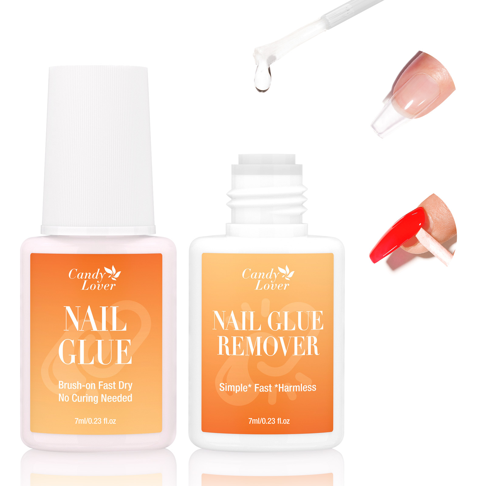 Super Strong Nail Glue Remover - Liquid Uv Glue Kit recensione e prezzo