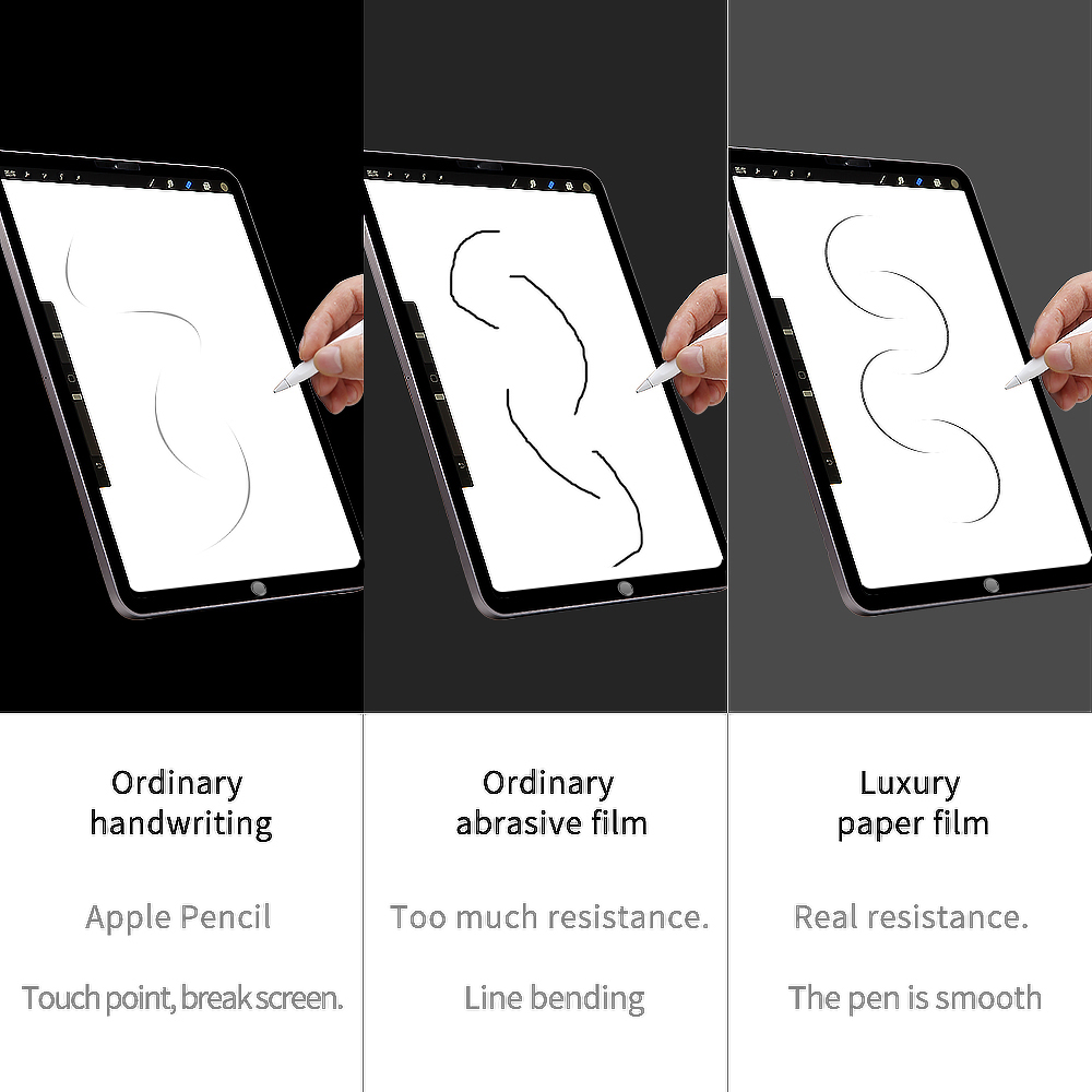 2pcs Paper feel Film PET Anti  - Matte Anti Glare Screen recensione e prezzo