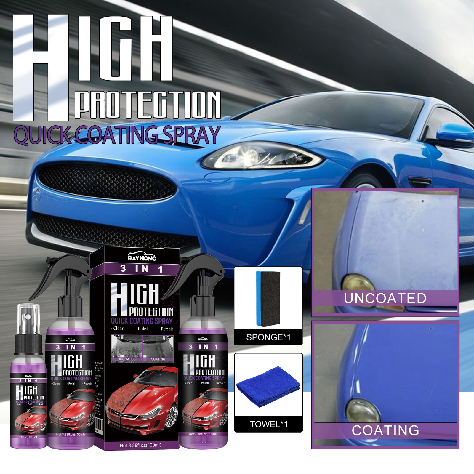 Car Ceramic Nano Coating Liqui - Nano Liquid Coating recensione e prezzo