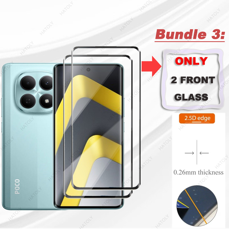 For Xiaomi Poco M8 Glass 3D Ed - Curved Edge Screen recensione e prezzo