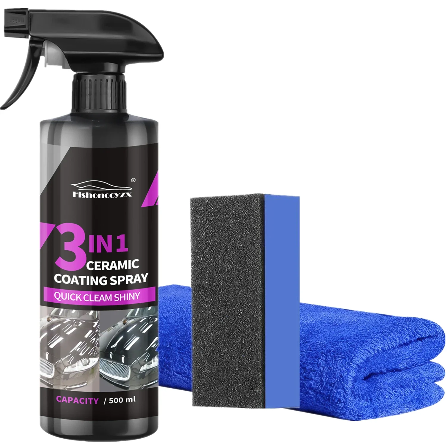 3 in 1 Car Ceramic Liquid Coat - Nano Liquid Coating recensione e prezzo