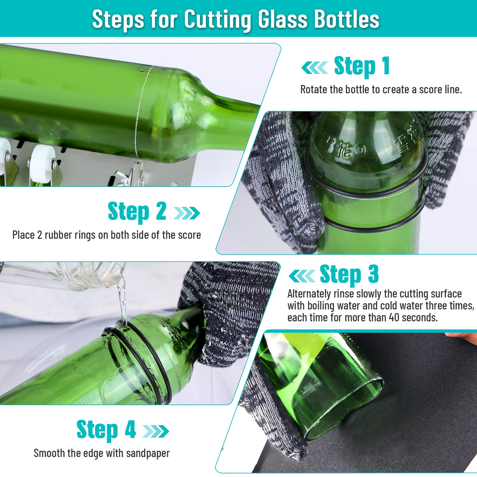 DIY Glass Bottle Cutter Adjust - Screen Protector Cutter recensione e prezzo